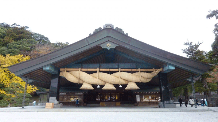 Đến Izumo Taisha Shrine.