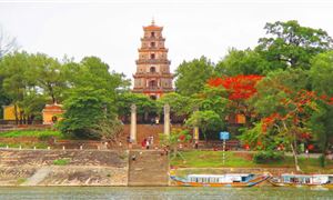 Chùa Thiên Mụ.