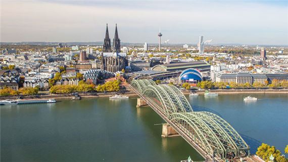 Cầu Hohenzollern, Đức