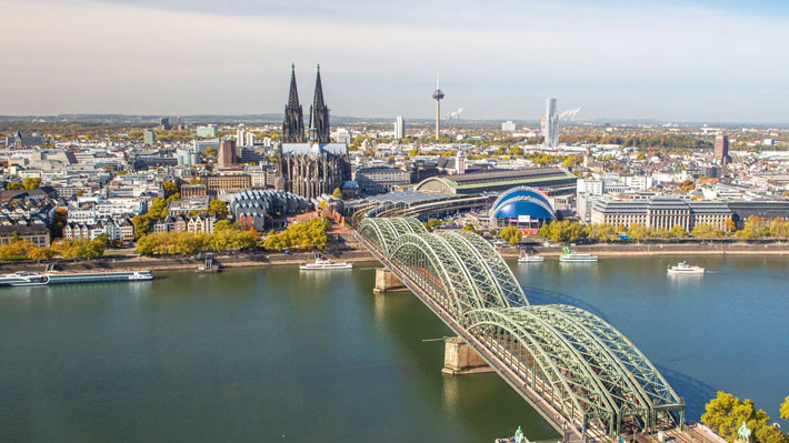 Cầu Hohenzollern, Đức