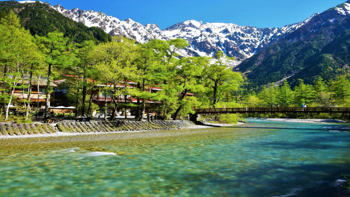 Khu du lịch Kamikochi.