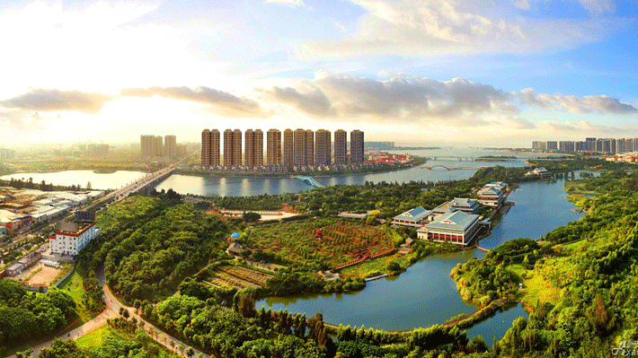 Công viên đất ngập nước vịnh Ngũ Duyên Loan tĩnh lặng giữa lòng Hạ Môn.