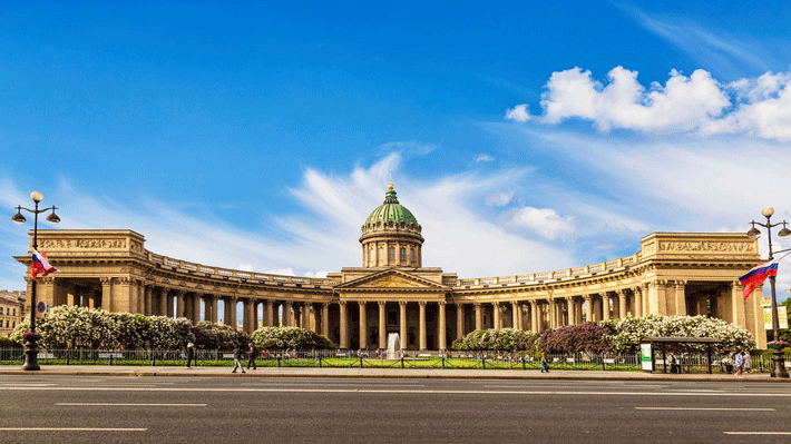 Kazan Cathedral.