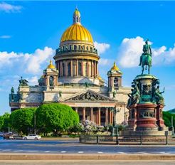 Tour Nga 8N7Đ: HCM - Moscow - Saint Petersburg