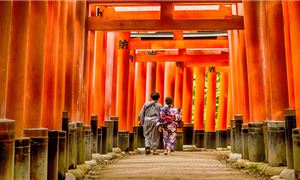 Đền Fushimi Inari Taisha.