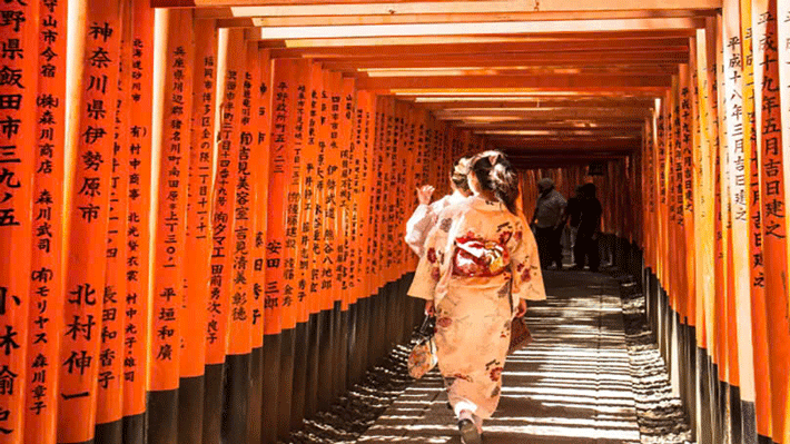 Đền Fushimi Inari Taisha.
