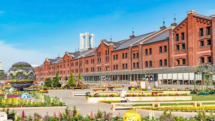 Cảnh quan Yokohama Red Brick Warehouse