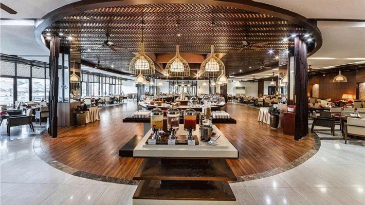 Khu nhà hàng ở Resort Vietsovpetro.