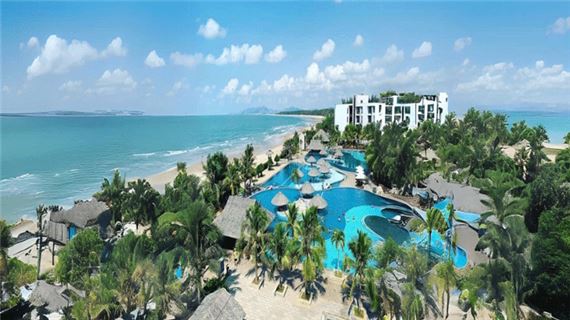 Quan cảnh chung ở Resort Vietsovpetro.