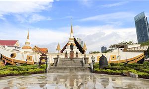 Chùa Thuyền - Wat Yannawa.