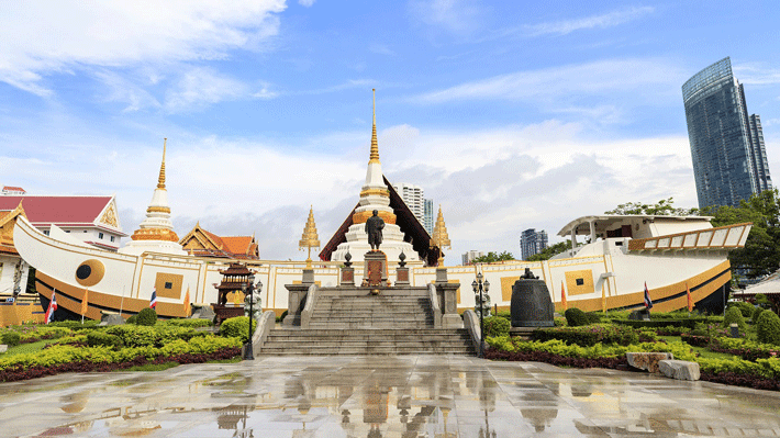 Chùa Thuyền - Wat Yannawa.