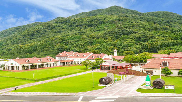 Trang trại rượu vang Shimane Winery.