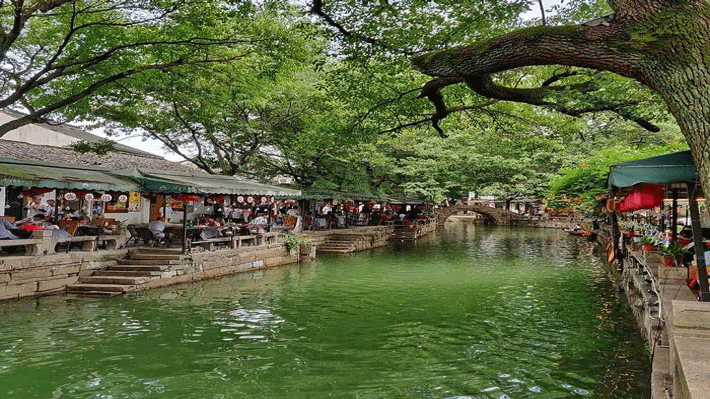 Cảnh quan ở Ô Trấn.