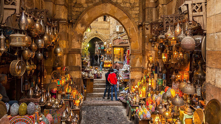 Chợ cổ Khal El Khalili Bazzar