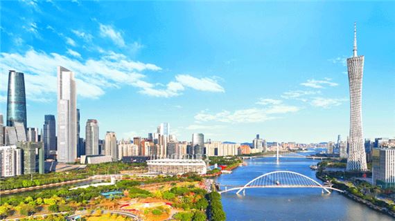 Cảnh quan thành phố Quảng Châu.