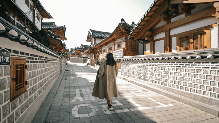 Làng cổ Eunpyeong Hanok.