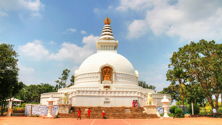 Rajgir-Thành Vương Xá Ấn Đô.