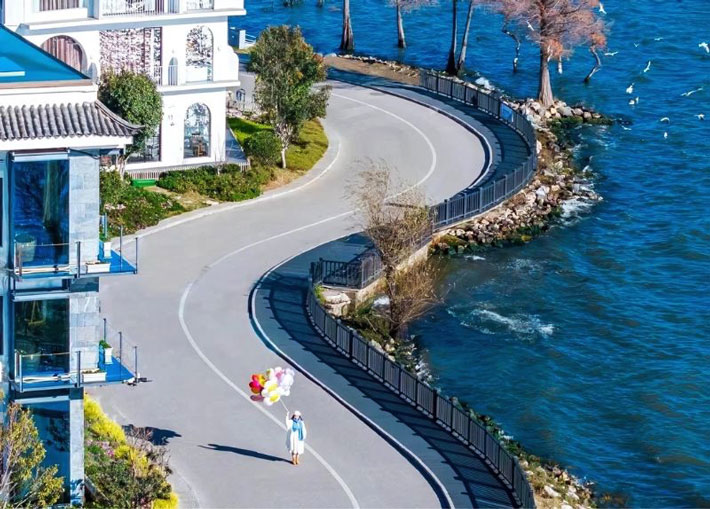 Hồ Nhĩ Hải - Cung đường chữ S