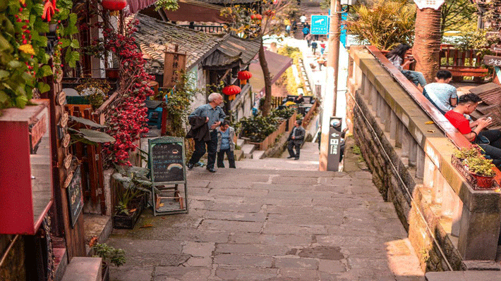 Cổ trấn Từ Khí Khấu.