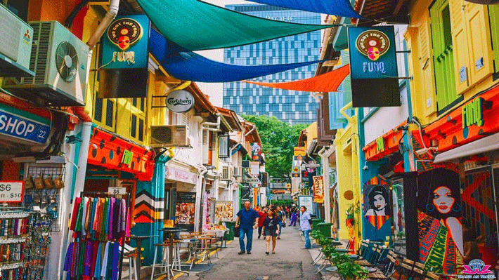 Con phố Haiji Lane.