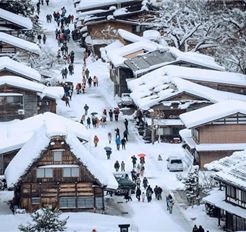 Tour Nhật Bản 6N5Đ: HCM - Nagoya - Gifu - Matsumoto - Làng Shirakawago - Trượt Tuyết Fujiten