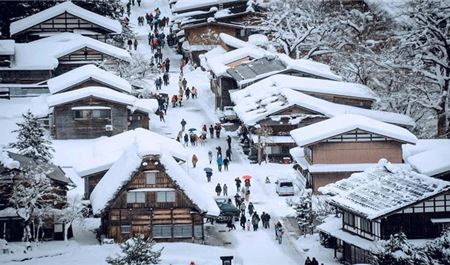 Tour Nhật Bản 6N5Đ: HCM - Nagoya - Gifu - Matsumoto - Làng Shirakawago - Trượt Tuyết Fujiten