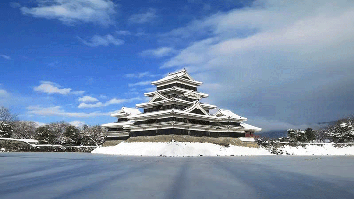 Lâu đài Matsumoto.