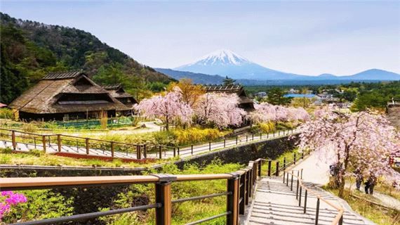 Làng Cổ Oshino Hakkai.