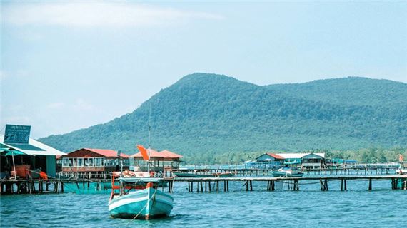 Qaun cảnh ở Rạch Vẹm, Phú Quốc.