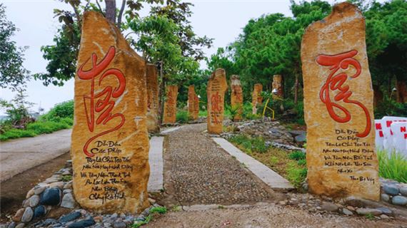 Một góc cảnh ở làng Chùa Đại Ninh.