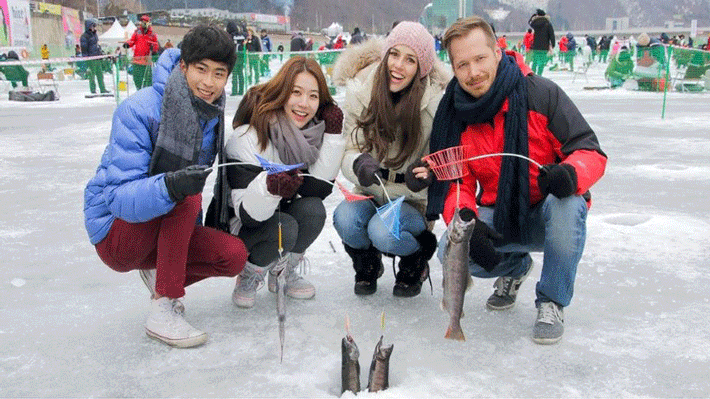 Lễ hội câu cá trên sông