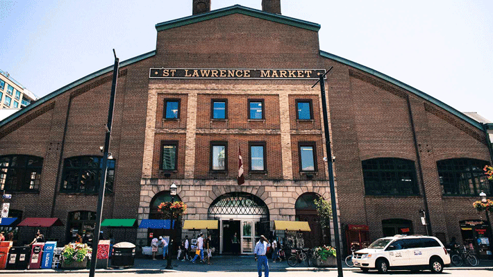 St. Lawrence Market.