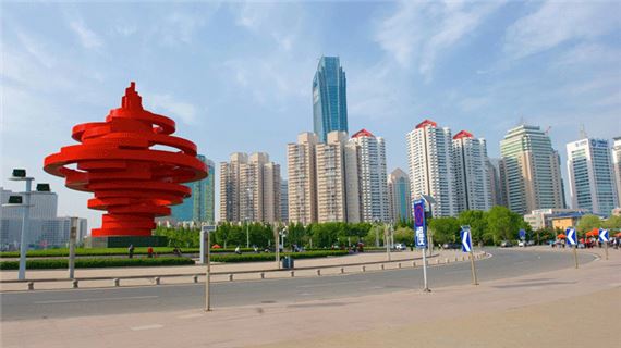 Quảng trường Ngũ Tứ, Thanh Đảo.