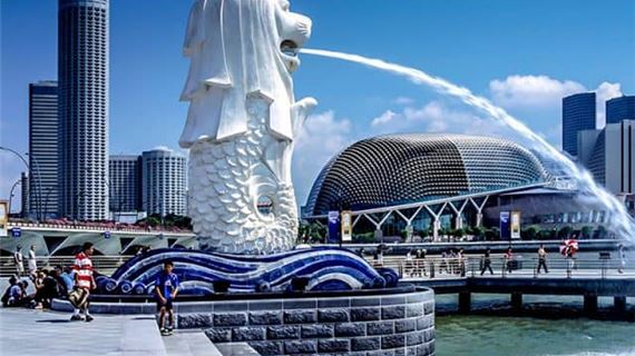 Công viên sư tử biển, Singapore.