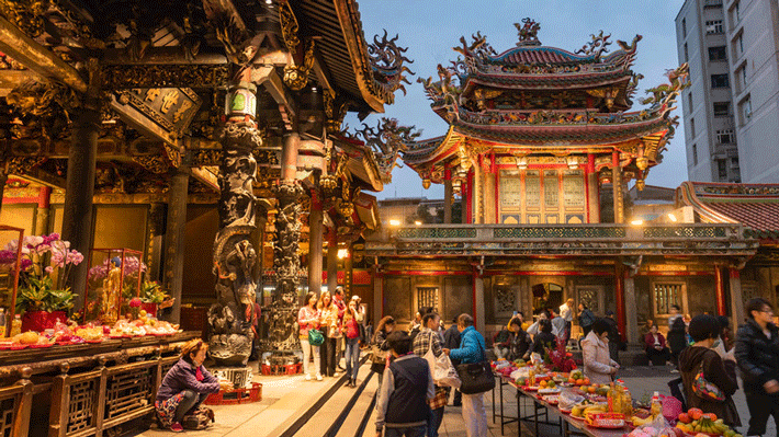 Chùa Long Sơn Đài Loan.