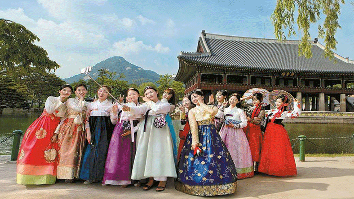 Trải nghiệm mặc Hanbok