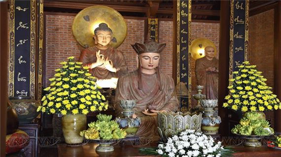 Chính điện chùa Địa Tạng Phi Lai