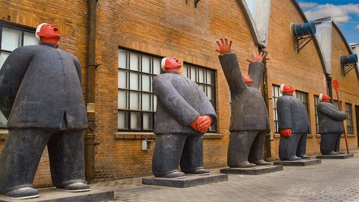 Khu nghệ thuật 798 Art Zone.