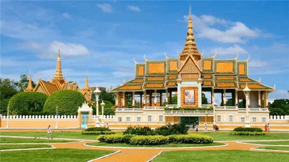 Cung Điện Hoàng Gia, Campuchia.