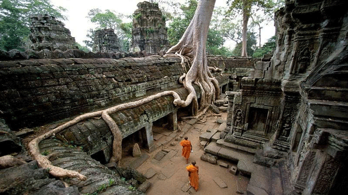 Đền Ta Prohm.