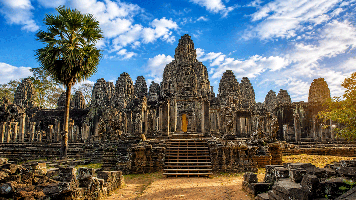 Đền Bayon.