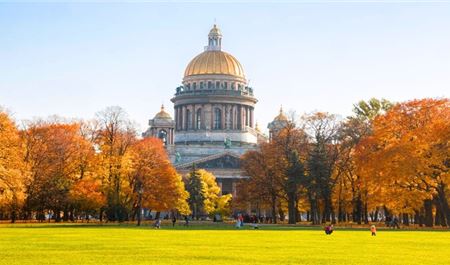 Tour Nga 9N8Đ: HCM - Moscow - Saint Petersburg Mùa Thu